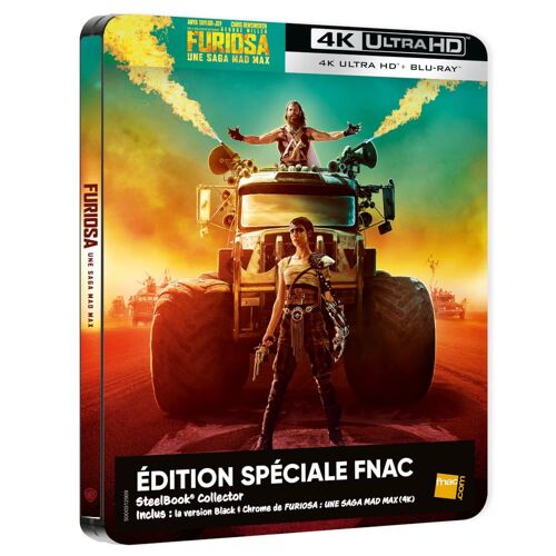 Furiosa : Une Saga Mad Max - Exclusivité Fnac Boîtier Steelbook® - 4k Ultra Hd + Blu-Ray