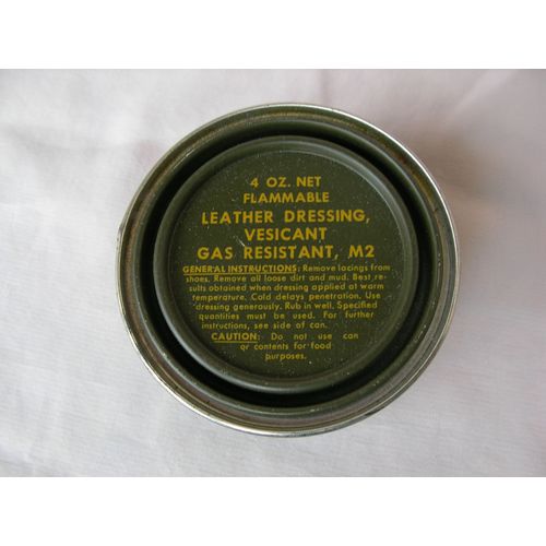Ww2/Postwar Boite A Graisse Pour Protection Chaussures Américaines Neuves De Stock 2
