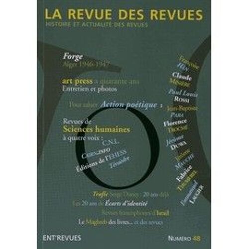La Revue Des Revues.N°48.Histoire Et Actualitès Des Revues.