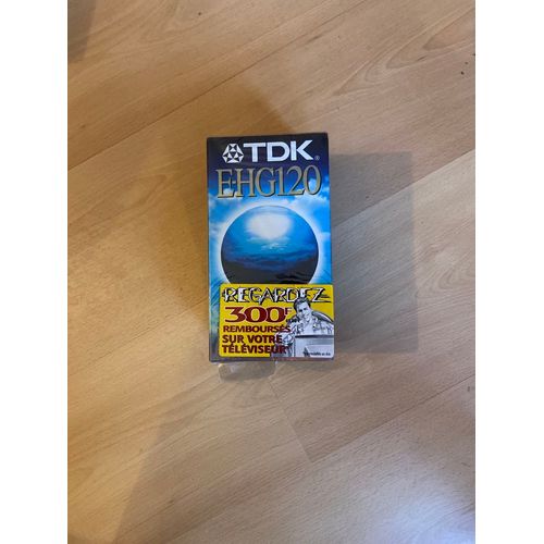 T.D.K., VHS, EHG 120