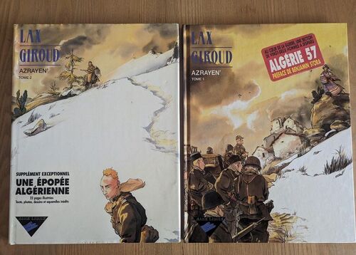 Azrayen Série Complète T1+T2 -Lax Giroud - Eo 1998