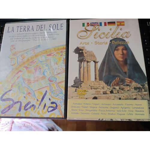 2 Dvd Multilangues Pour La Sicile