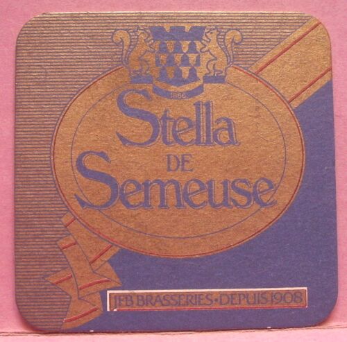 Sous-Bock Stella De Semeuse - J.F.B. Brasseries.Depuis 1908