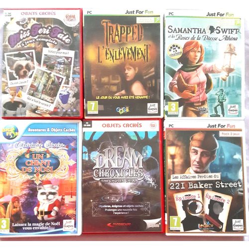Dvd Enigmes Et Objets Cachés Vendus Par 6