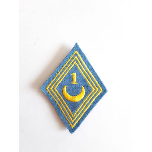 1 Losange De Bras Neuf 1er Régiment De Tirailleurs Troupes