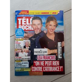 Télé Poche 3084 Plus Belle La Vie Encore Plus Belle Léa François, Line Renaud, Top Chef...