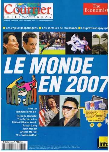 Courrier International Hs N°18; Décembre 2006-Février 2007 : Le Monde En 2007 :