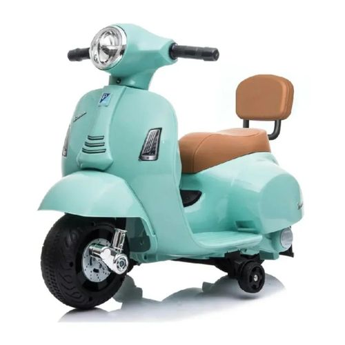 Vespa Gts - Moto Électrique Pour Enfant - 6v - 1 À 3 Ans - Bleu