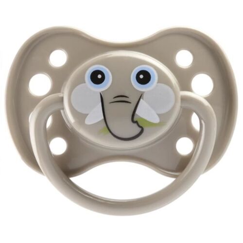 Sucette Anatomique Dodie +6 Mois - Elephant Gris N34