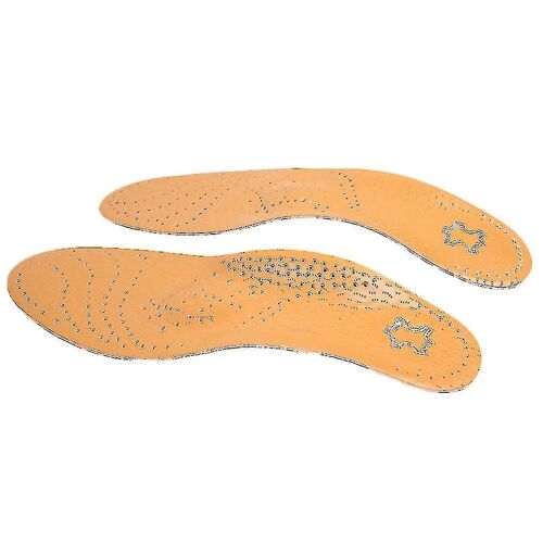 Semelles Orthopédiques En Cuir De Qualité Supérieure Pour Pieds Plats, Soutien De La Voûte Plantaire Et Soulagement De La Douleur - Confortables Et Personnalisables