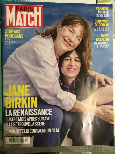 Paris Match Belge 1060 Clara Luciani Jane Birkin Mcfly Carlito Léa Seydoux Marie Gillain Viktor Antonovich 