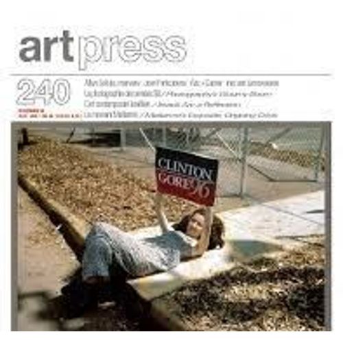 Art Press N°240 Novembre 1998 Spécial Photo