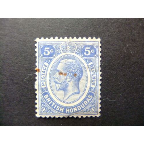 42 Honduras Britannique 1922 1924 / Roi George V / Yvert 95 Fu