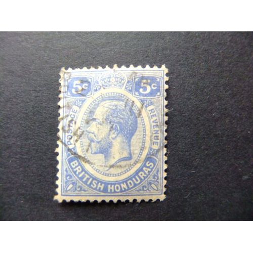 42 Honduras Britannique 1922 1924 / Roi George V / Yvert 95 Fu