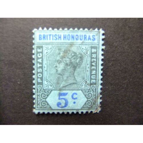 42 Honduras Britannique 1900 / Reine Victoria / Yvert 51 Fu