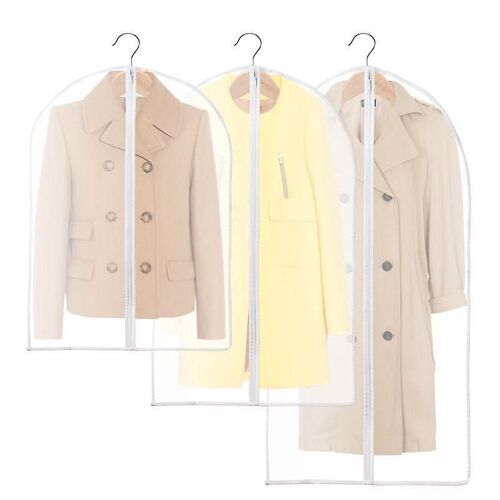 Housses De Rangement Haut De Gamme Pour Vêtements ¿ Lot De 6 Housses Anti-Poussière Pour Costumes, Robes Et Autres Articles ¿ Durables Et Non Toxiques