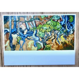 Carte Postale Peinture, Cp Tableau Vincent Van Gogh. Tree-Roots , Auvers-Sur-Oise, July 1890 .Vincent Van Gogh Fondation.Edition Van Gogh Museum Amsterdam.Assez Rare