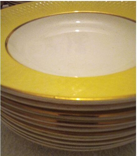 Vintage - Lot 10 Assiettes Creuses - " Moulin Des Loups "