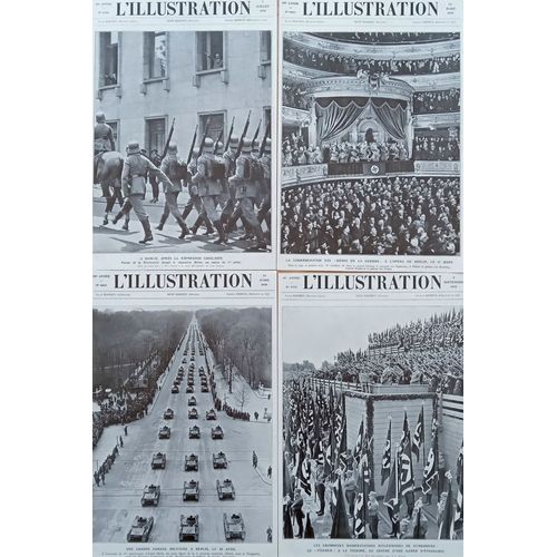 Lot 20 Articles-Photos Allemagne - Italie Années 30 Illustration (Fascisme)