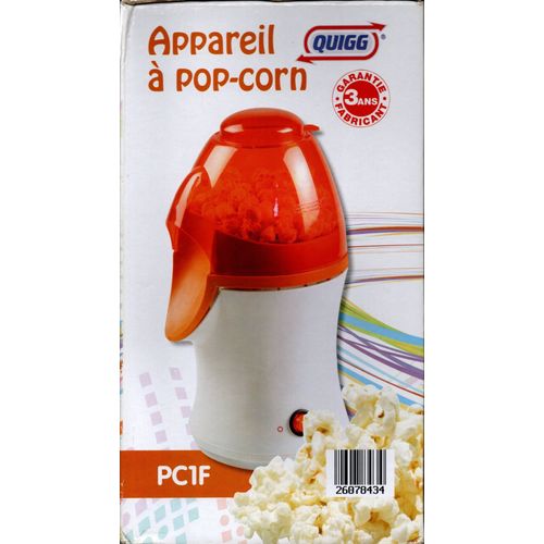 Appareil à pop-corn Quigg