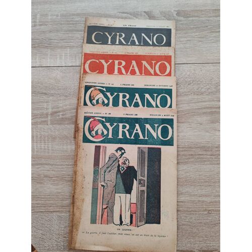 Vente Du Journal Satirique Hebdomadaire Cyrano