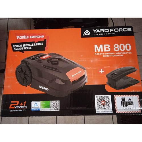 Robot Tondeuse MB 800 Yard Force