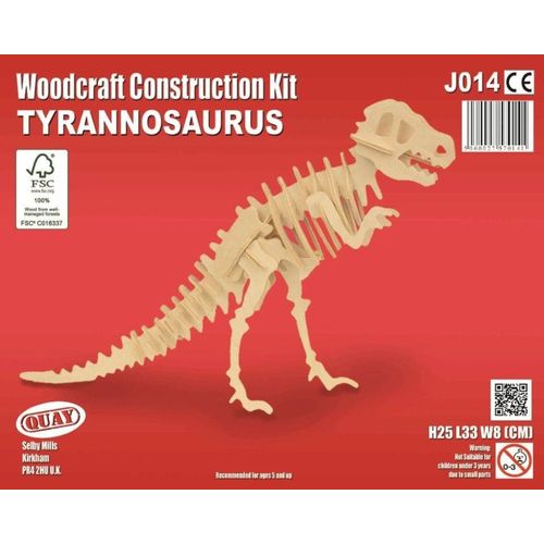 Maquette En Bois - Petit Tyrannosaure - Quay-Quay