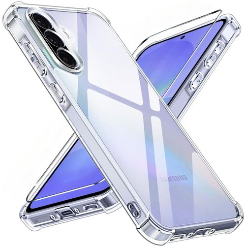 Coque Pour Samsung Galaxy A36 5g Silicone Transparente Angles Renforces + Verre Trempe Little Boutik©