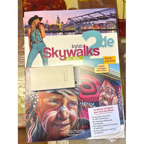 Skywalks Anglais Seconde - Hachette Éducation - Nouveau Programme 2025