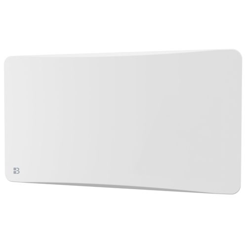 Radiateur électrique fixe à inertie sèche céramique 1500W plug & play Bestherm OVEO horizontal blanc