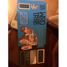 Tracteur Bois 3d À Monter Sans Colle