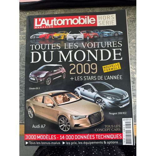 L Automobile Magazine Hors Serie Toutes Les Voitures Du Monde 2009