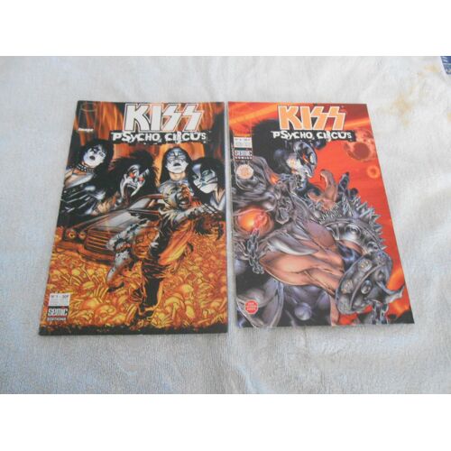 Lot De 2 Kiss Psycho Circus 1 Et 4 Édition Semic