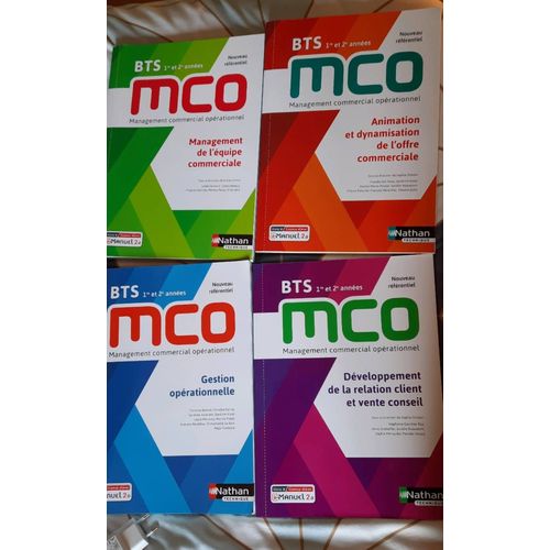 Lots Manuels Bts Mco Pour Les 2 Années