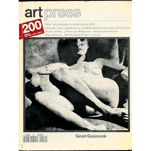 Artpress 10 Numéros : Du N°200 À 209 De Mars 95 À Janvier 96
