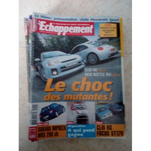 Echappement 418