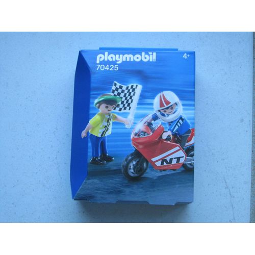 Playmobil Special Plus 70425 - Enfants Avec Moto De Course