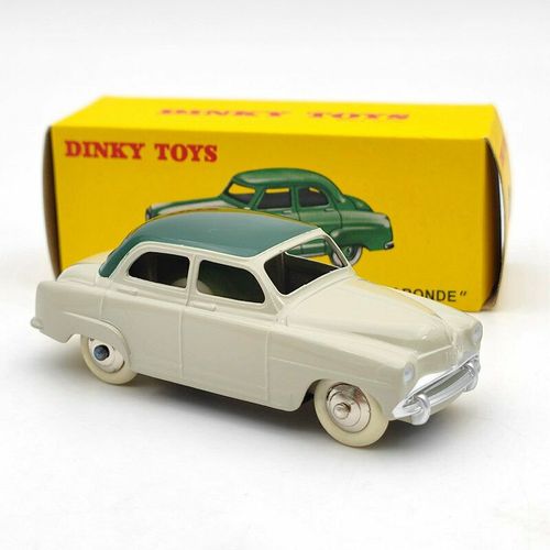 Dinky Toys 24 U - Simca 9 Aronde, Crème Toit Vert, 1:43 - Deagostini 5720cmc050-Deagostini