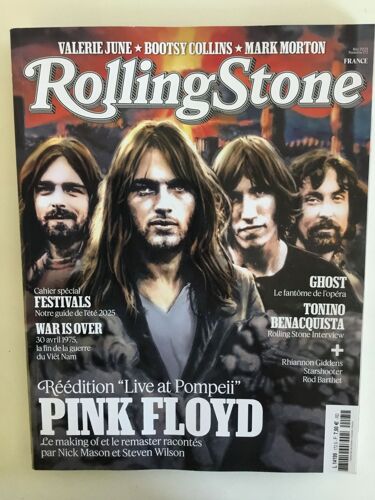 Rolling Stone 172 Pink Floyd Tonino Benacquista Cahiers Des Festivals Chute De Saigon 1975 Valerie June Bootsy Collins Mark Morton Starshooter Rod Barthet Milli Vanilli Midge Ure Peter Doherty Clouzo