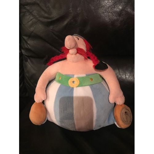 Grande Peluche Obélix Parc Astérix Exclusivité 25*25cm