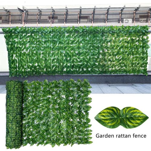 Ecran De Confidentialite De Lierre Artificiel, Cloture De Haie Artificielle De 50x100cm Pour Ecran De Confidentialite De Balcon Goodnice