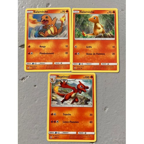 (3509) 2x Salamèche + Reptincel (Pokemon)