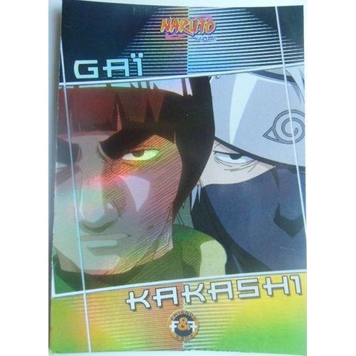 Carte Naruto Gai Kakashi Ff1