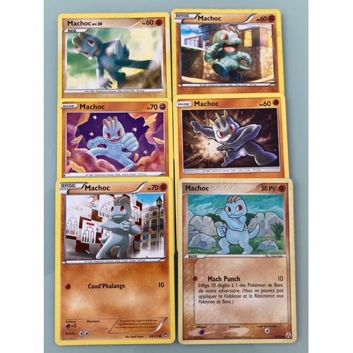 (3326) 6x Machoc (Pokemon) 