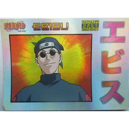 Carte Naruto Ebisu Ns6 Carte Panini