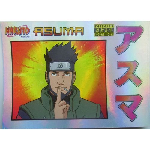 Carte Naruto Asuma Ns6 Carte Panini