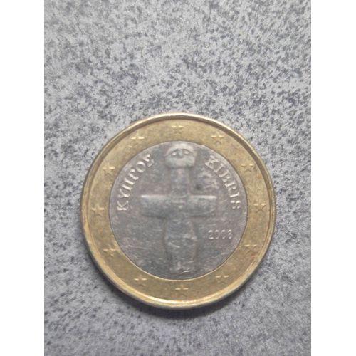 Piece De Collection De 1€ De Chypre 2008