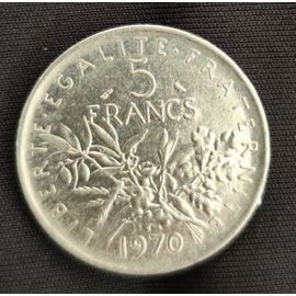 Pièce De 5 Franc De 1970