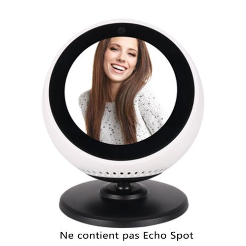 Base de Support de Rotation 360°, Support De Base Réglable Magnétique Pour Echo Spot(Noir)