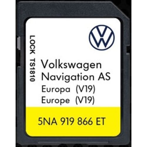 Carte SD Navigation GPS Europe - v19 ECE 2024 2025 - 5NA919866ET - compatible avec Volkswagen VW Discovery Media 2 MIB2 - Navigation